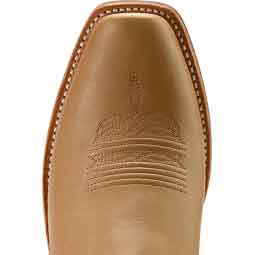 Futurity Showman 13-in Cowboy Boots Flaxen Tan/Enduring Chocolate - Item # 51057