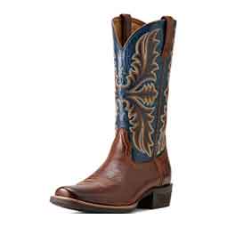 Hustler 13-in Cowboy Boots Brown/Blue - Item # 51058