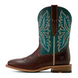 Walker 11-in Cowboy Boots Espresso/Blue - Item # 51061