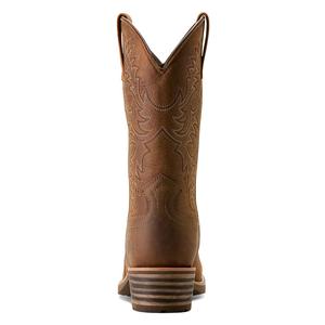 Hybrid Roughstock 12-in Square Toe Waterproof Cowboy Boots Brown - Item # 51063