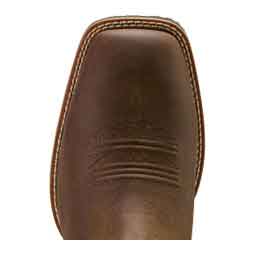 Hybrid Ranchwork 11-in Waterproof Cowboy Boots Taupe/Dark Denim - Item # 51065