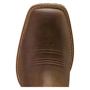 Hybrid Ranchwork 11-in Waterproof Cowboy Boots Taupe/Dark Denim - Item # 51065