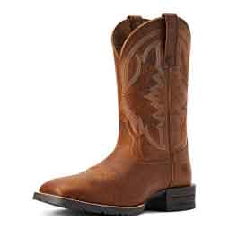 Hybrid Ranchwork 11-in Cowboy Boots Thatch Brown - Item # 51066