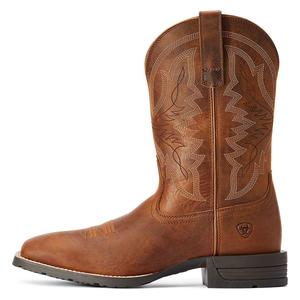 Hybrid Ranchwork 11-in Cowboy Boots Thatch Brown - Item # 51066