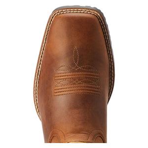 Hybrid Ranchwork 11-in Cowboy Boots Thatch Brown - Item # 51066