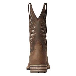 Hybrid VentTEK 11-in Cowboy Boots Distressed Brown - Item # 51068