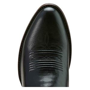 Maverick 12-in Western Cowboy Boots Inkwell Black - Item # 51070