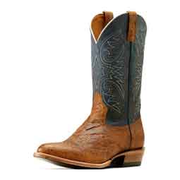 Bankroll 12-in Cowboy Boots Smoke/Ocean Blue - Item # 51081