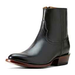 Barrett 8-in Mens Western Boots Inkwell Black - Item # 51082