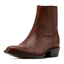 Barrett 8-in Mens Western Boots Nearly Brown - Item # 51082