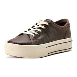 Skylar Womens Shoes Espresso Croc Print - Item # 51083