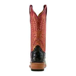 Futurity Revival 13-in Full Quill Ostrich Cowgirl Boots Jet Black/Sunshine - Item # 51086