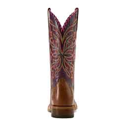 Showdown Square Toe 12-in Cowgirl Boots Dark Tan/Vino - Item # 51087