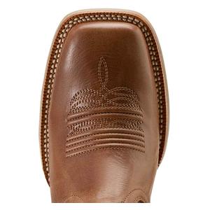 Showdown Square Toe 12-in Cowgirl Boots Dark Tan/Vino - Item # 51087