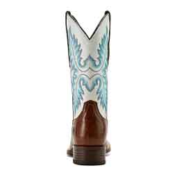 Canyon Point Square Toe 11-in Cowgirl Boots Ginger/White - Item # 51089