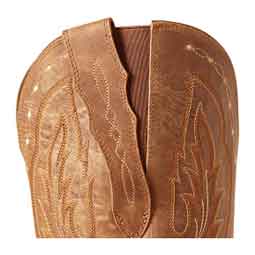 Heritage 13-in Elastic Calf Cowgirl Boots Distressed Brown - Item # 51090