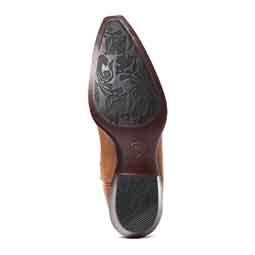 Heritage 13-in Elastic Calf Cowgirl Boots Distressed Brown - Item # 51090