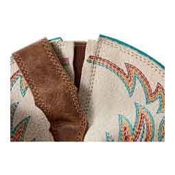 Round Up 12-in Stretch Fit Cowgirl Boots Sandstorm/Ivory - Item # 51091
