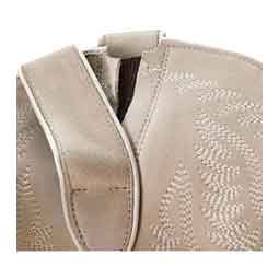 Laramie 18-in Stretch Fit Cowgirl Boots Oyster Suede - Item # 51093