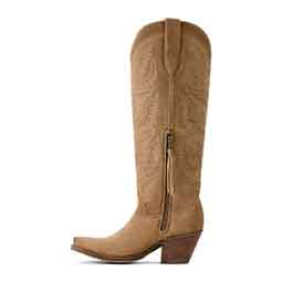 Laramie 18-in Stretch Fit Cowgirl Boots Distressed Dijon - Item # 51093