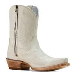 Cate 9-in Cowgirl Boots White Quartz - Item # 51094