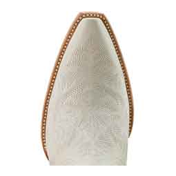 Cate 9-in Cowgirl Boots White Quartz - Item # 51094