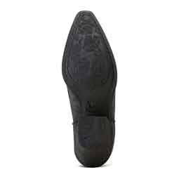 Chandler 7-in Cowgirl Boots Distressed Black - Item # 51095
