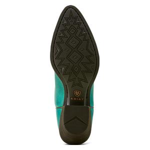 Maggie 8-in Cowgirl Boots Deep Turquoise - Item # 51096