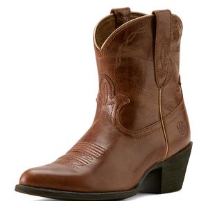 Maggie 8-in Cowgirl Boots Aged Sienna - Item # 51096