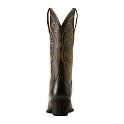Heritage 12-in Stretch Fit Cowgirl Boots Black Deertan - Item # 51097