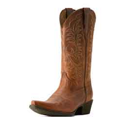 Heritage 12-in Stretch Fit Cowgirl Boots Rich Oak - Item # 51097
