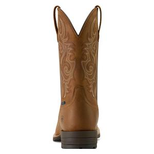 Hybrid Ranchway 11-in Waterproof Cowboy Boots Distressed Brown - Item # 51098