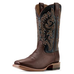 Highbluff 12-in Square Toe Cowboy Boots Smoke/Black - Item # 51100
