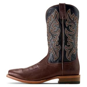 Highbluff 12-in Square Toe Cowboy Boots Smoke/Black - Item # 51100