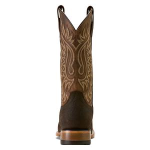 Gold Point 12-in Bison Leather Cowboy Boots Bison/Loco Brown - Item # 51101