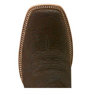 Gold Point 12-in Bison Leather Cowboy Boots Bison/Loco Brown - Item # 51101