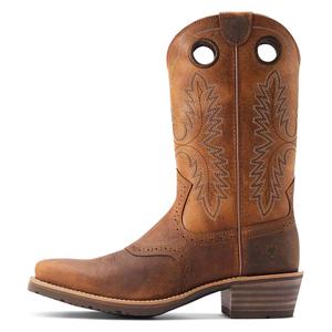 Hybrid Roughstock 12-in Square Toe Cowboy Boots Sorrel Crunch - Item # 51106