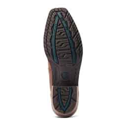 Hybrid Roughstock 12-in Square Toe Cowboy Boots Sorrel Crunch - Item # 51106