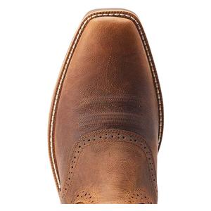 Hybrid Roughstock 12-in Square Toe Cowboy Boots Sorrel Crunch - Item # 51106