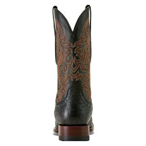 Classic Cash Full Quill 12-in Cowboy Boots Midnight Black - Item # 51108
