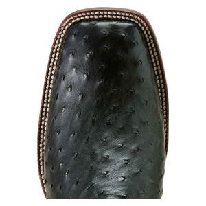 Classic Cash Full Quill 12-in Cowboy Boots Midnight Black - Item # 51108
