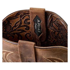 Classic Cash Full Quill 12-in Cowboy Boots Cigar/Brown - Item # 51108