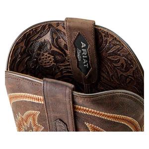 Classic Callen Caiman 12-in Cowboy Boots Chocolate/Chestnut - Item # 51109