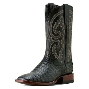 Classic Callen Caiman 12-in Cowboy Boots Black/Midnight Blue - Item # 51109