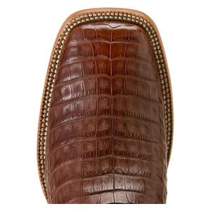 Classic Callen Caiman 12-in Cowboy Boots Whiskey/Taupe - Item # 51109