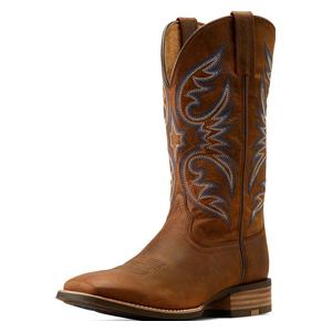 Ricochet 13-in Cowboy Boots Weathered Chestnut - Item # 51114