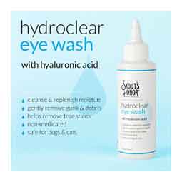HydroClear Hyaluronic Acid Eye Wash for Dogs and Cats 4 oz - Item # 51128