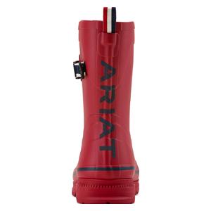 Womens Kelmarsh 9-in Mid Rubber Boot Red/Navy - Item # 51129