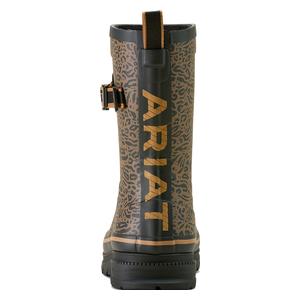 Womens Kelmarsh 9-in Mid Rubber Boot Ocelot Print - Item # 51129