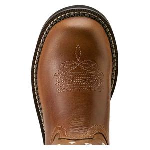 Fatbaby 8-in Heritage Lilah Cowgirl Boots Basic Bark - Item # 51131